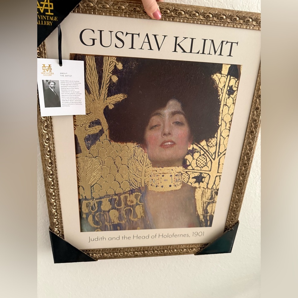 Gold and Black Art Print